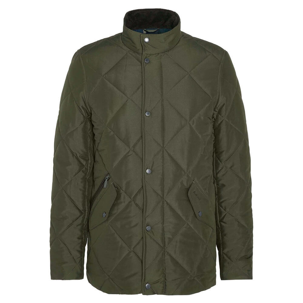 Barbour Winter Chelsea Quilted Jacket Sage Jarrolds Norwich